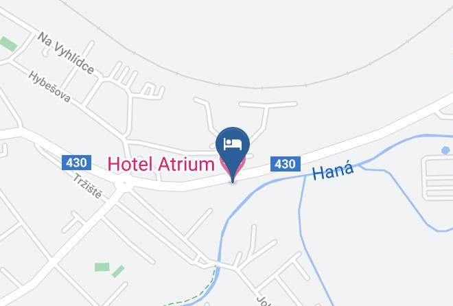 Vyskov - Hotel Atrium Maps
