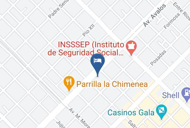 San Fernando - Hotel Atrium Resistencia Maps