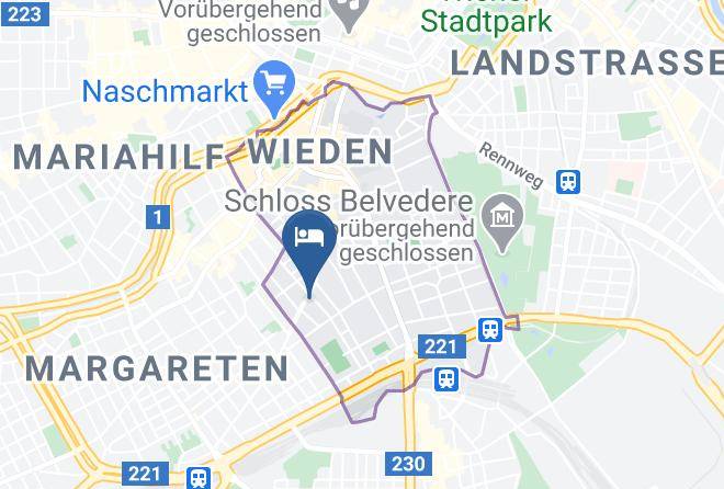 Vienna Wieden - Hotel Attache Maps