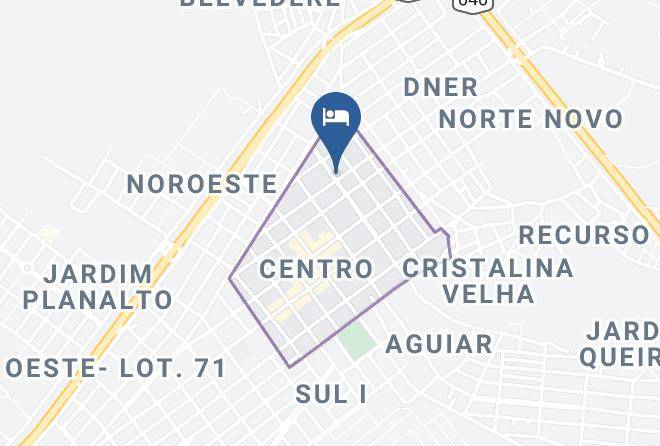 Cristalina - Hotel Attie Maps