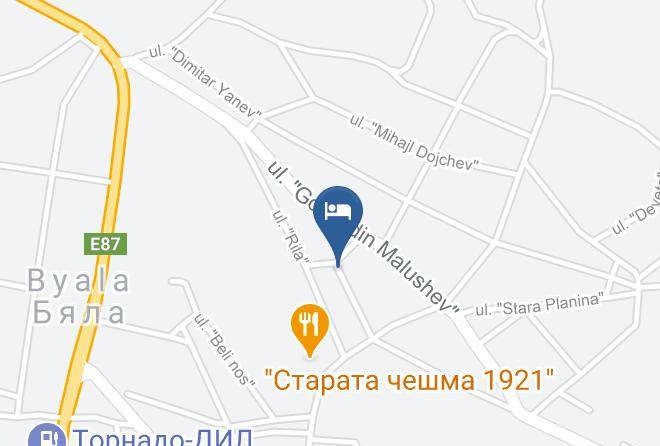 Byala - Hotel Attina Maps