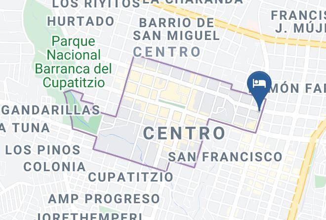 Uruapan - Hotel Atzimba Maps