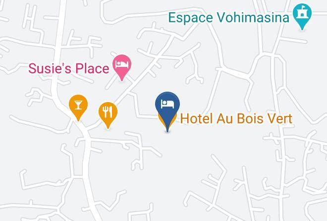 Ambohidratrimo - Hotel Au Bois Vert Maps