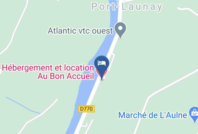 Finistere - Hebergement Et Location Au Bon Accueil Maps