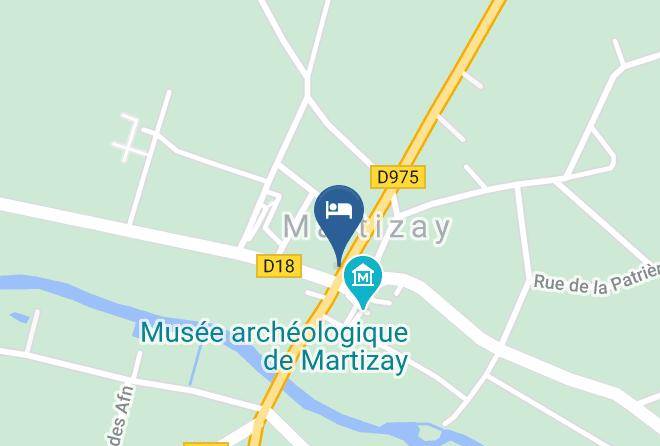 Hotel Au Bosquet Fleuri Map