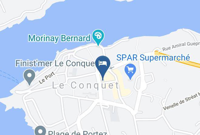 Finistere - Hotel Au Bout Du Monde Maps