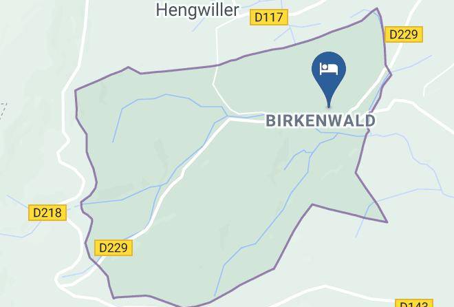 Bas Rhin - Hotel Au Chasseur Maps