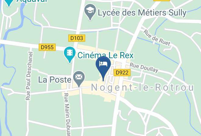 Hotel Au Lion D'or Map