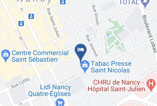 Meurthe Et Moselle - Hotel Au New York Maps