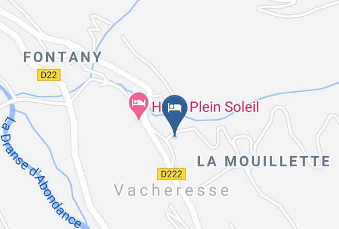 Haute Savoie - Hotel Au Petit Bonheur Maps