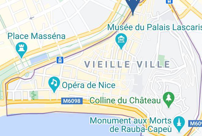 Maritime Alps - Hotel Au Picardy Maps