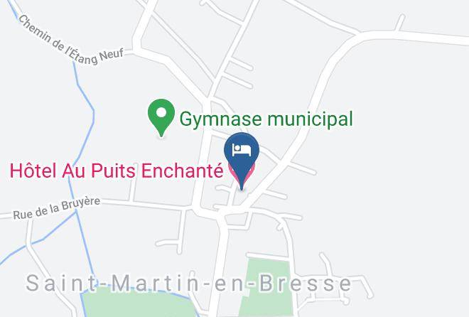 Saone Et Loire - Hotel Au Puits Enchante Maps