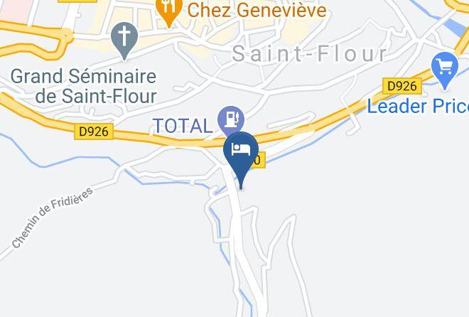 Cantal - Hotel Auberge De La Providence Maps
