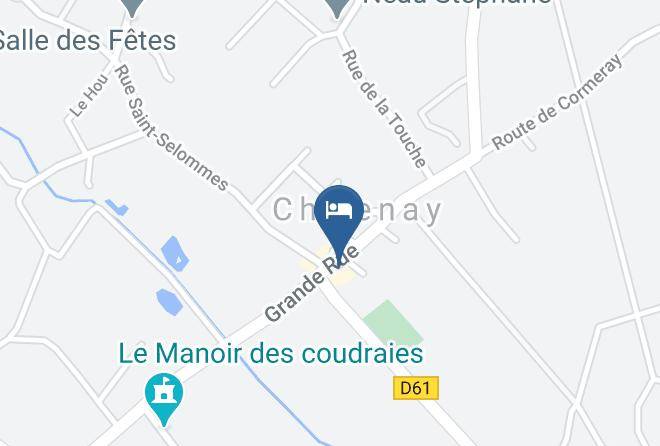 Loir Et Cher - Hotel Auberge Du Centre Maps