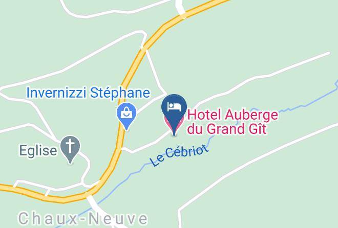 Doubs - Hotel Auberge Du Grand Git Maps