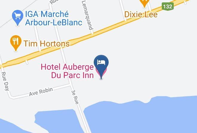 Bonaventure Regional County Municipality - Hotel Auberge Du Parc Inn Maps
