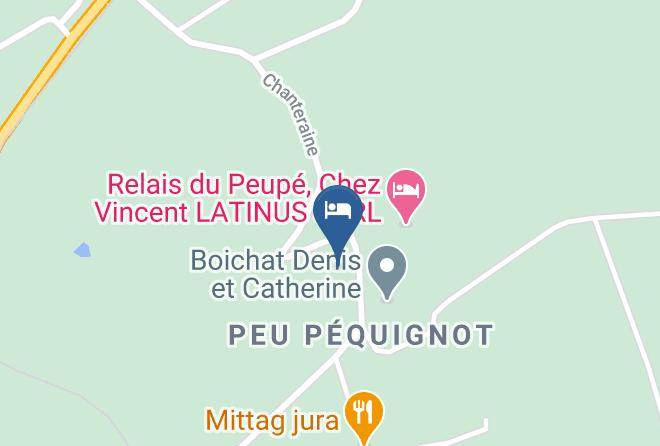Franches Montagnes - Hotel Auberge Du Peu Pequignot Maps