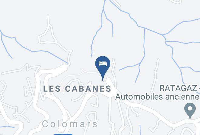 Maritime Alps - Hotel Auberge Du Redier Maps