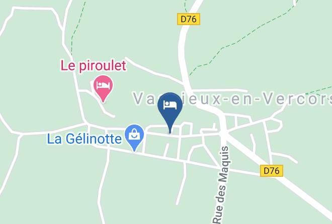 Drome - Hotel Auberge Du Tetras Lyre Maps