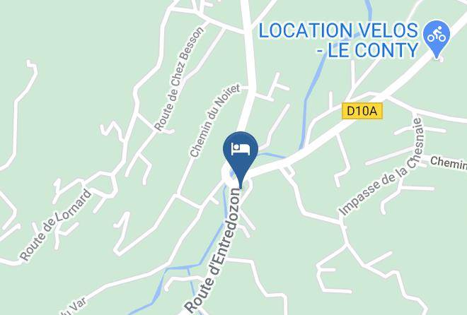 Haute Savoie - Hotel Auberge Le Semnoz Maps