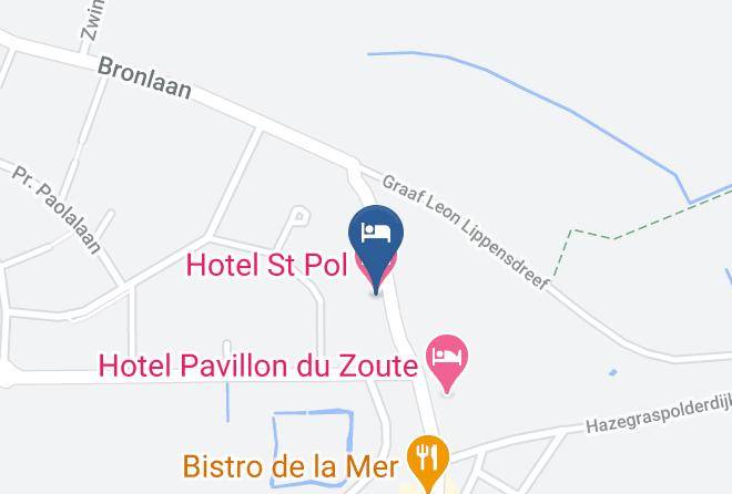 West Flanders - Hotel St Pol Maps