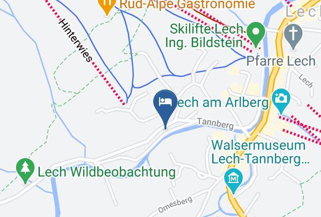 Bludenz - Hotel Auenhof Maps