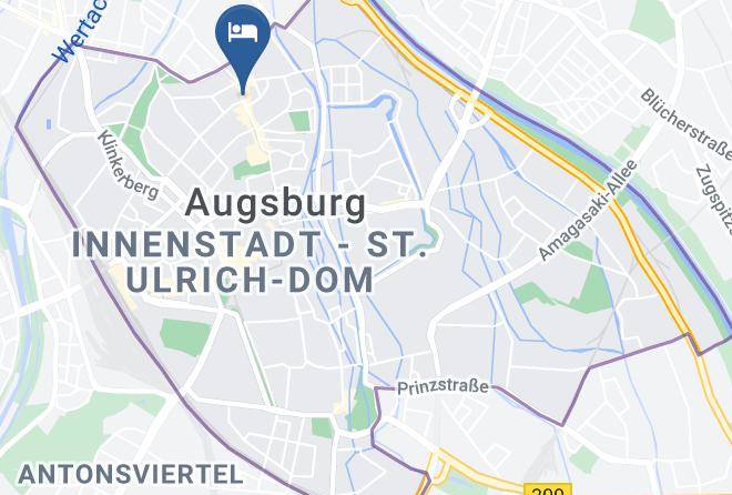 Augsburg - Hotel Augsburger Hof Maps