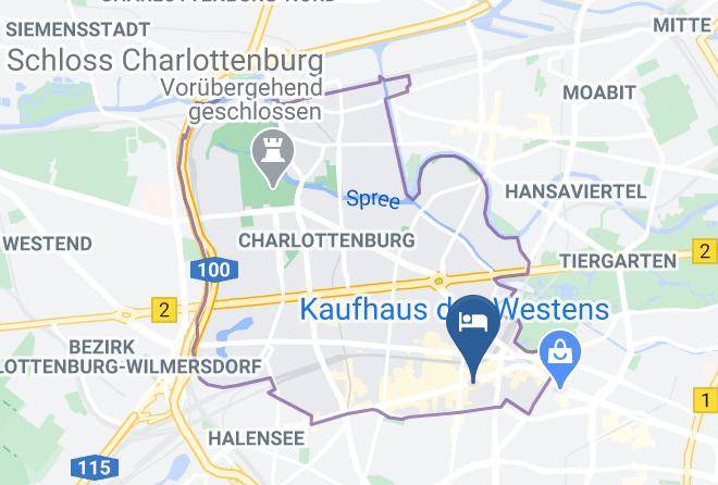Stadt Berlin - Hotel Augusta Berlin Maps