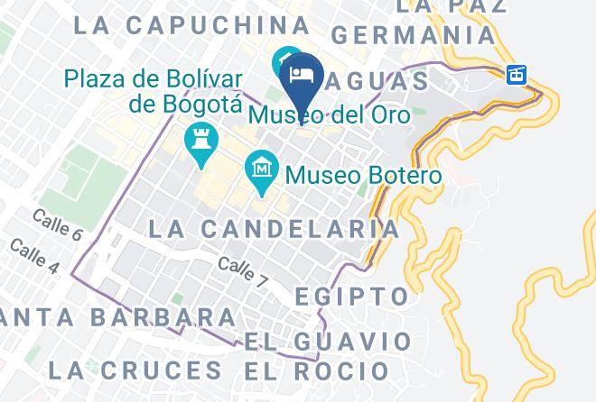 Bogota - Hotel Augusta Maps
