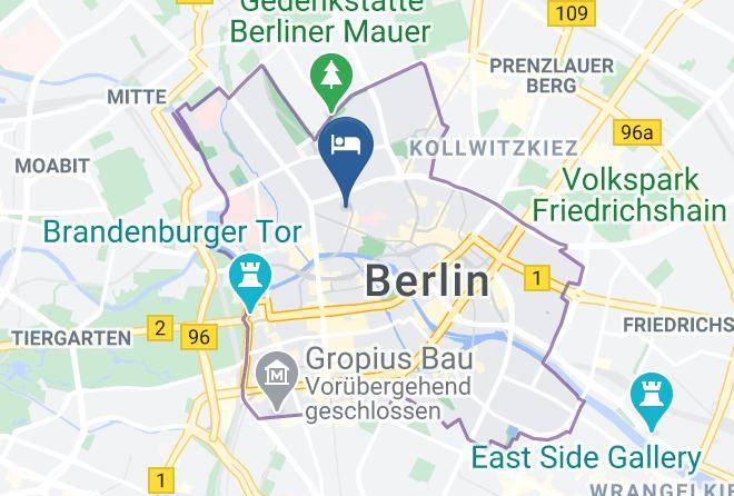 Stadt Berlin - Hotel Augustinenhof Maps