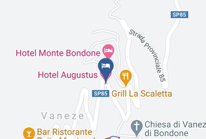Trento - Hotel Augustus Maps