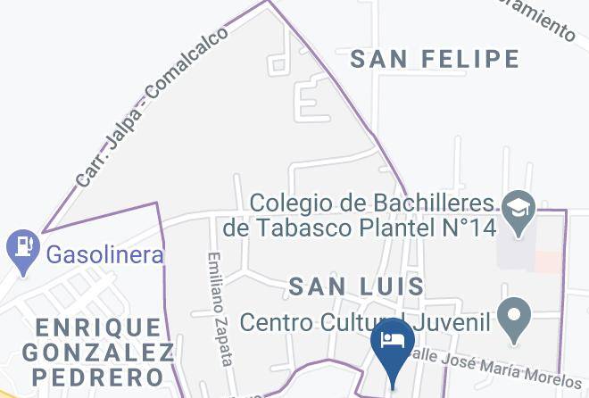 Jalpa De Mendez Municipality - Hotel Aura Maps
