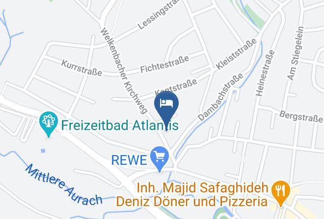 Erlangen Hochstadt - Hotel Auracher Hof Maps