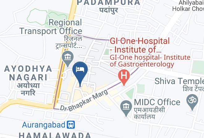 Aurangabad - Hotel Aurangabad Regency Maps