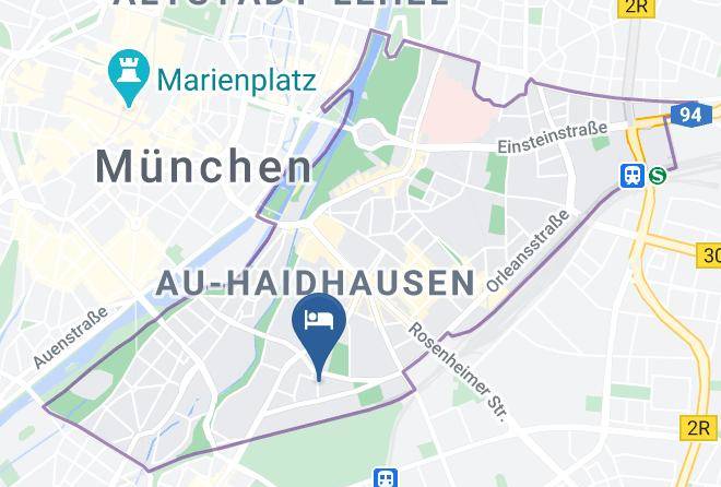Munich District - Hotel Aurbacher Maps