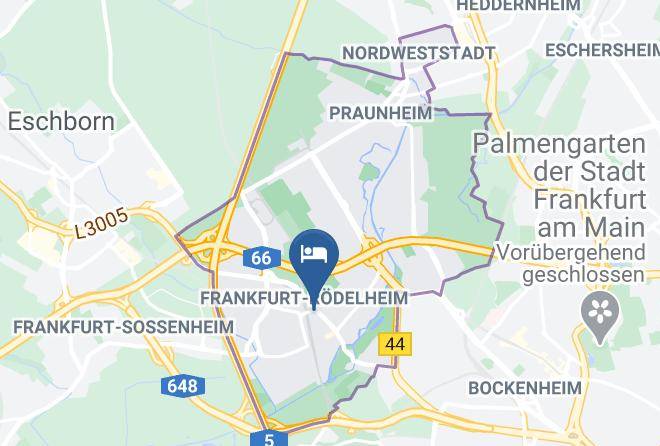 Frankfurt Am Main - Hotel Aurelia Maps