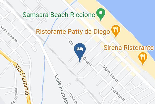 Rimini - Hotel Aurelia Maps