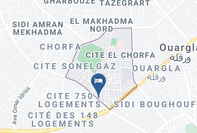 Ouargla - Hotel Aurelie Picard Maps