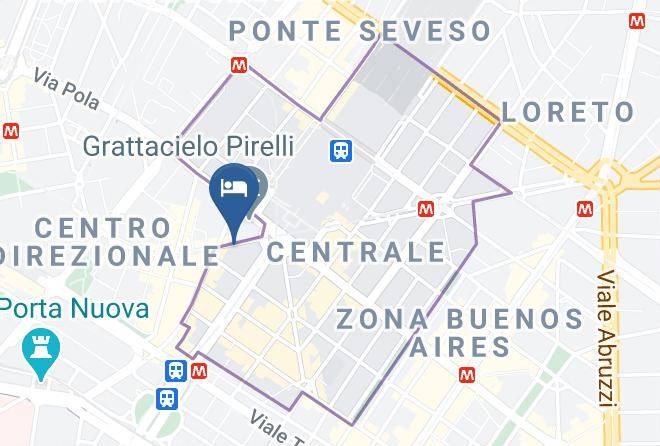 Milan - Hotel Auriga Maps