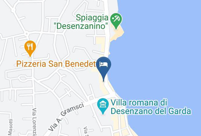 Brescia - Hotel Aurora Desenzano Maps