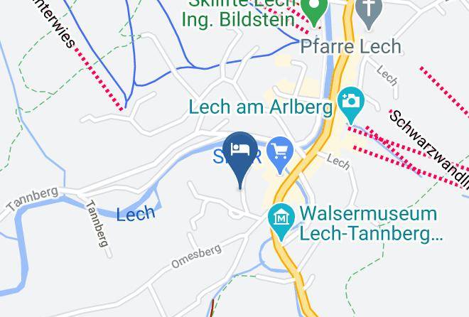 Bludenz - Hotel Aurora Maps