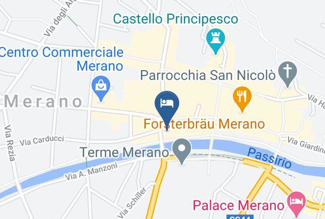 Bolzano - Hotel Aurora Maps