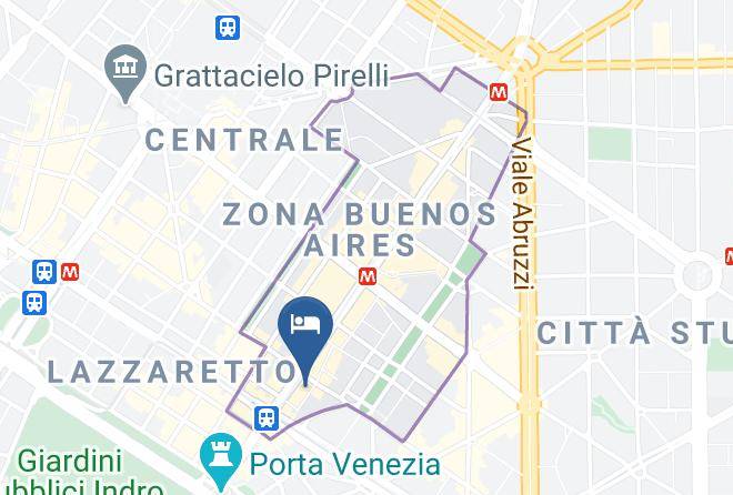 Milan - Hotel Aurora Milano Maps