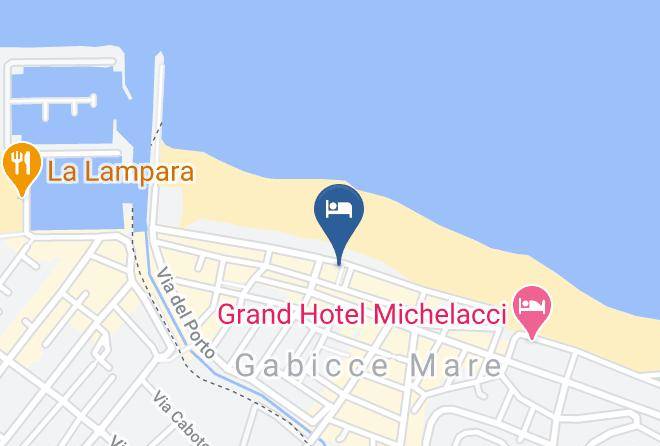 Pesaro And Urbino - Hotel Aurora Maps