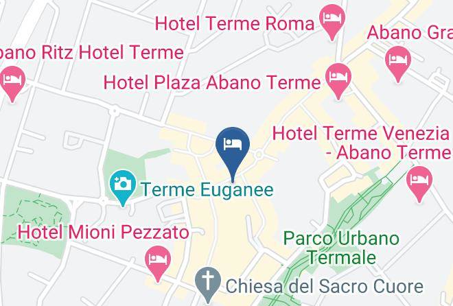 Padua - Hotel Aurora Terme Maps