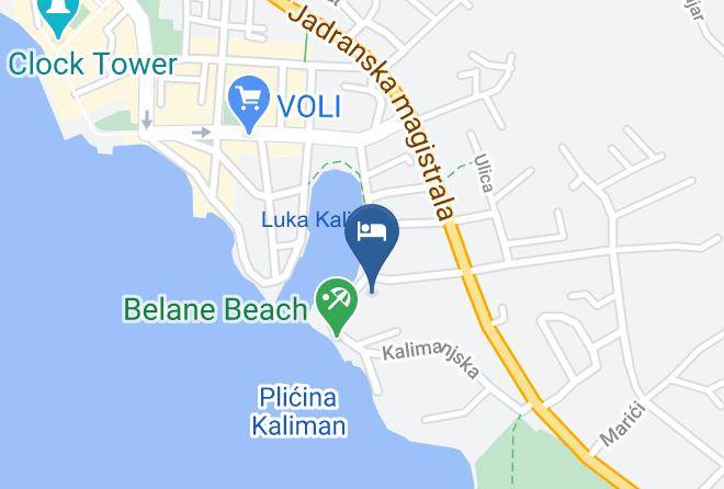 Tivat - Hotel Aurora Maps
