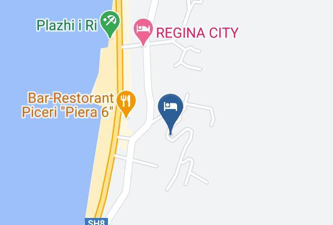 Vlore - Hotel Aurora Maps