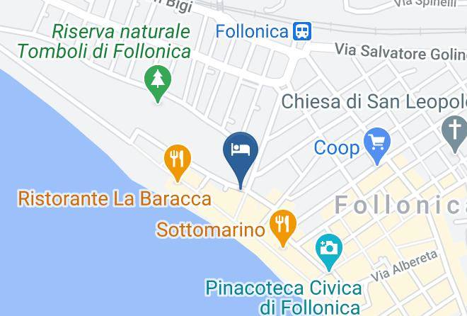 Grosseto - Hotel Ausonia Maps
