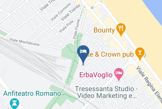 Rimini - Hotel Ausonia Maps