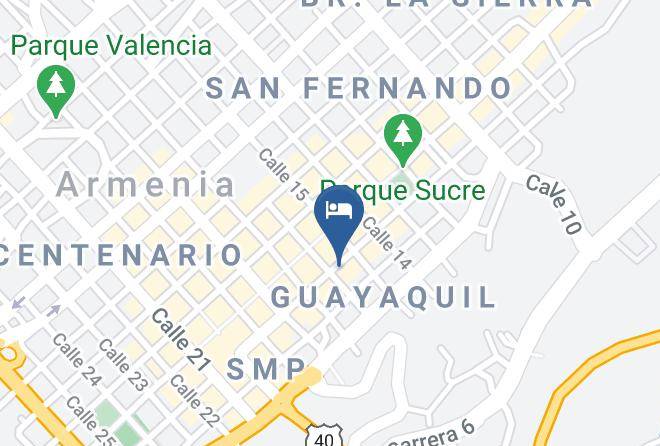 Hotel Aussie Koala Map